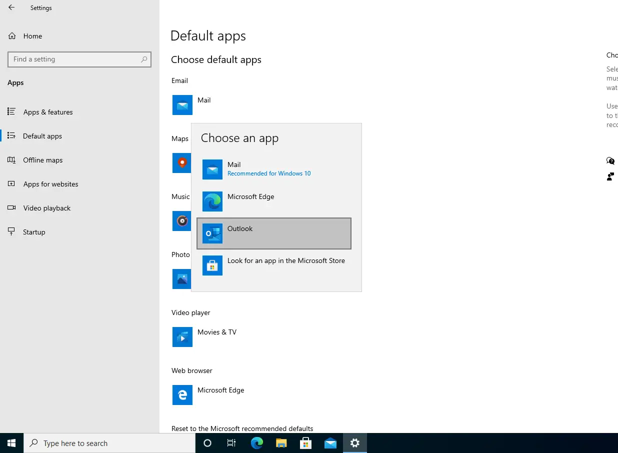 PowerShell DISM command exporting default app associations